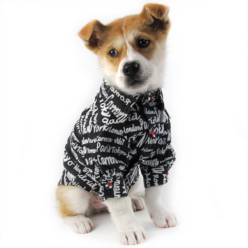 Stylish Denim Pet Shirt: Fashionable Jeans For Your Furry Friend