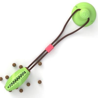Interactive Dental Tug Toy For Dogs - Suction Cup Ball For Teeth Cleaning And Play