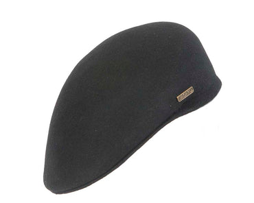 Black Australian Felt Ascot Hat by Jacaru-1
