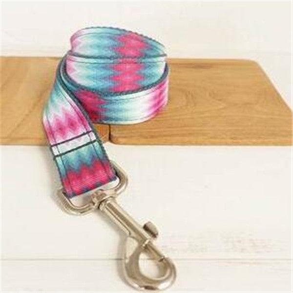 Vibrant Ribbon Traction Set For Patterned Dog Collars