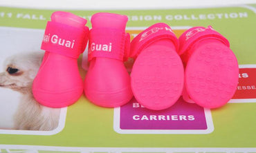 Pet Paws Protector: Stylish Silicone Rain Boots For Dogs-1