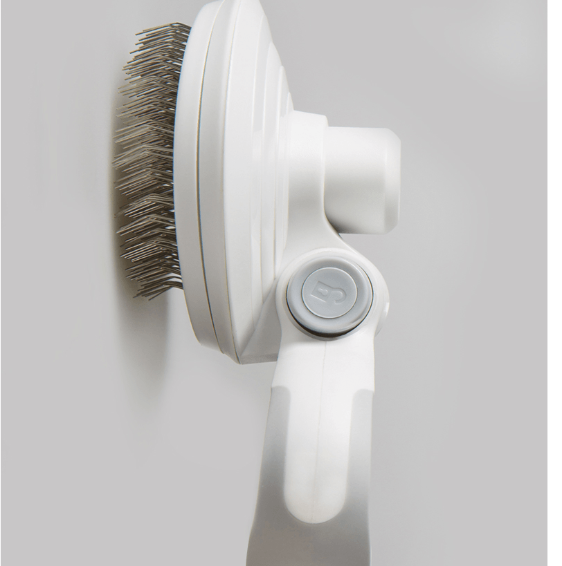 Furcare Pro: The Ultimate Self-Cleaning Wire Brush For A Flawless Grooming Experience!
