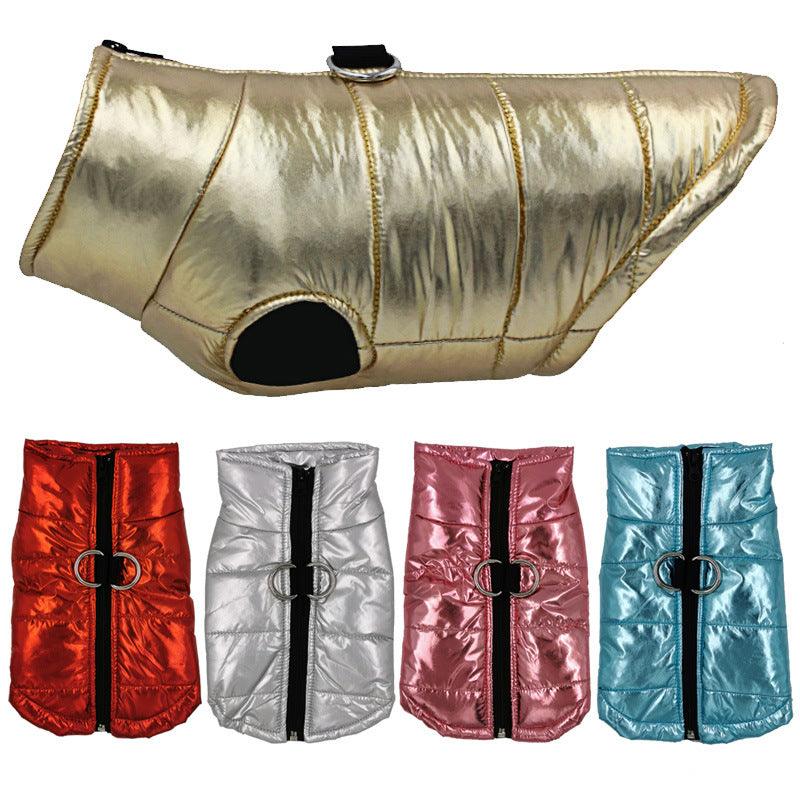 Waterproof Cotton Dog Vest - Stylish And Functional Pet Jacket