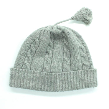 BABY CASHMERE CABLE HAT STITCH-1