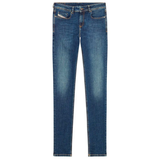 Diesel Blue Cotton Jeans Denim