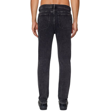 Diesel Black Cotton Jeans Denim