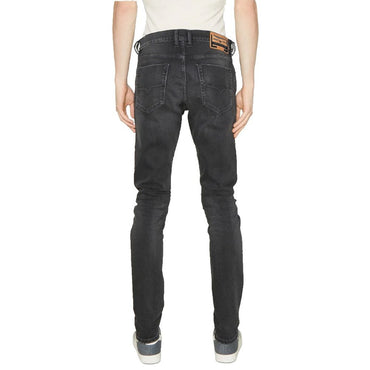 Diesel Black Cotton Jeans Denim