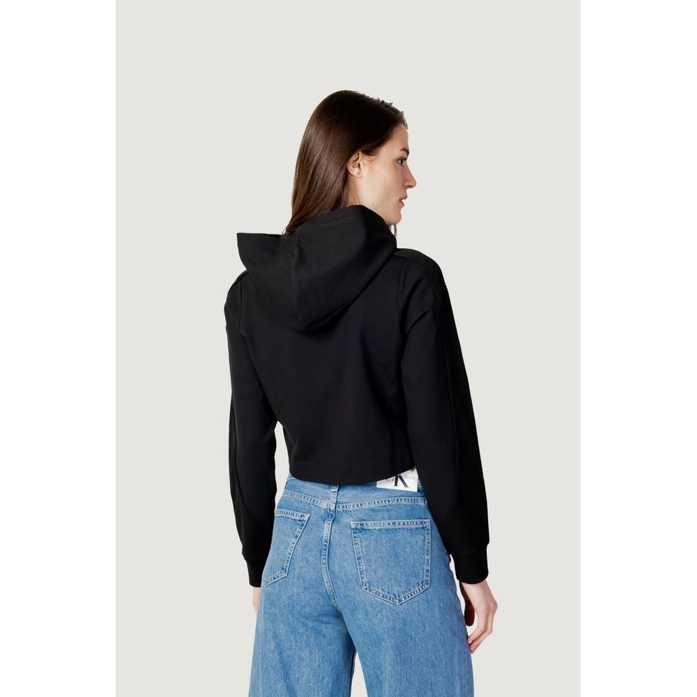 Calvin Klein Jeans Black Viscose Long Sleeve