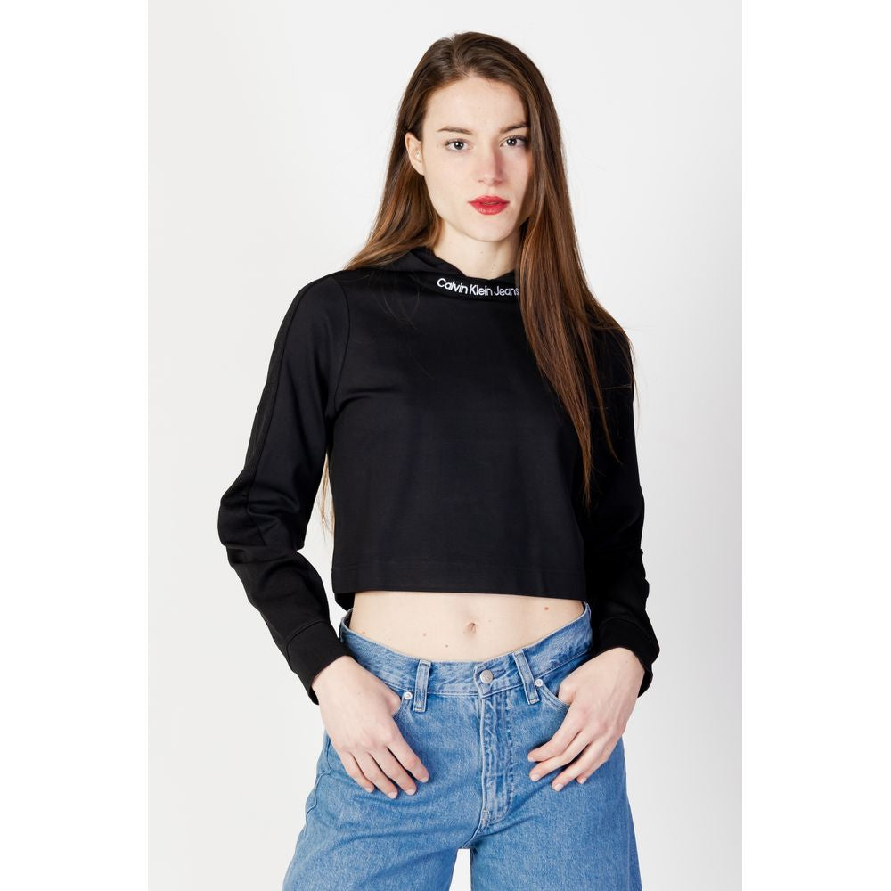Calvin Klein Jeans Black Viscose Long Sleeve