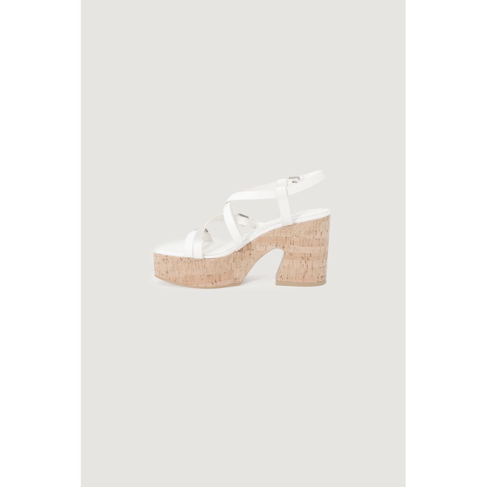 Guess Beige Leather High Heel Pumps