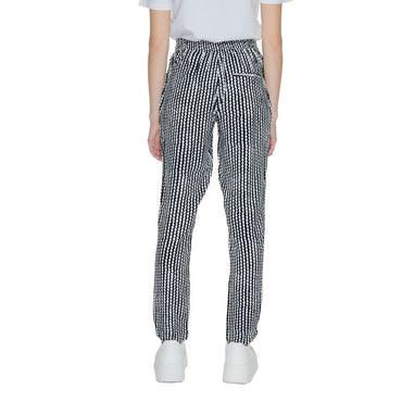 Only Black Viscose Casual Pants