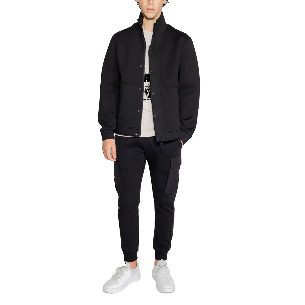 Antony Morato Black Polyester Jackets & Coat