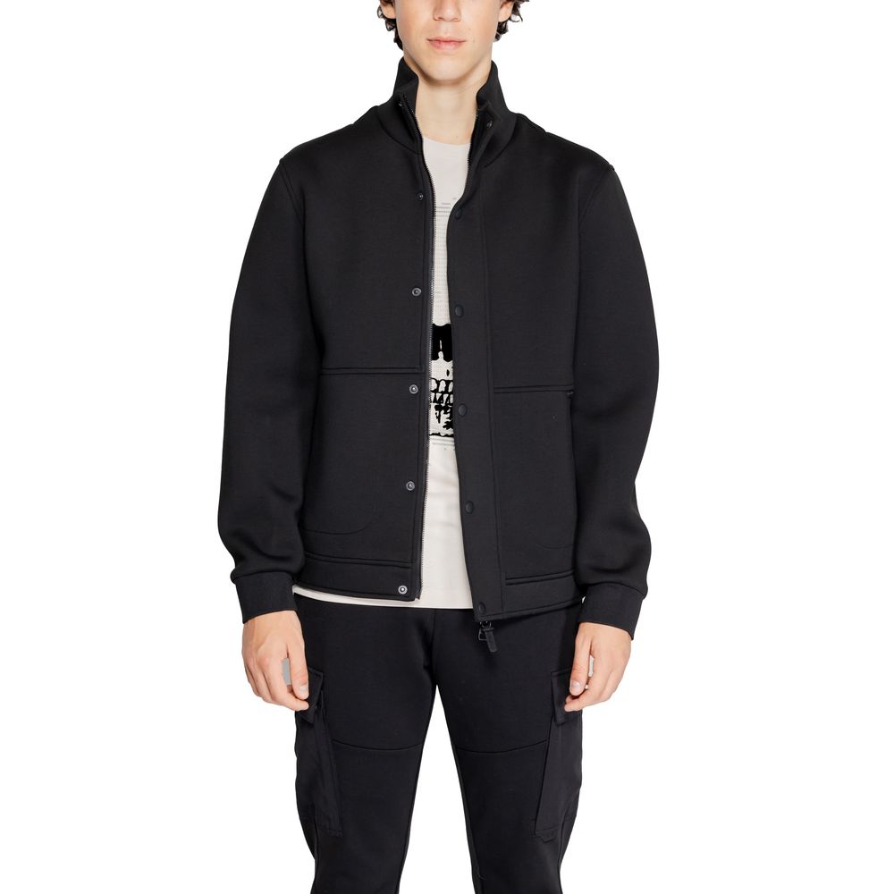 Antony Morato Black Polyester Jackets & Coat