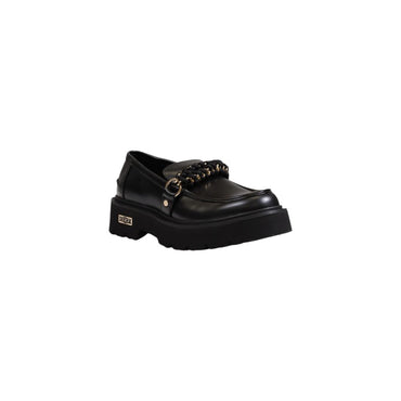 Cult Black Leather Platform