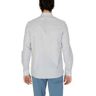 Antony Morato White Viscose Pattern Shirt