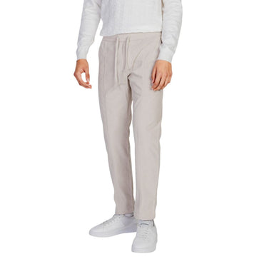 Antony Morato Beige Polyester Casual Pants