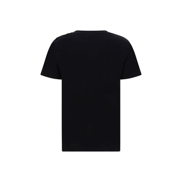 Balmain Black Cotton T-Shirt