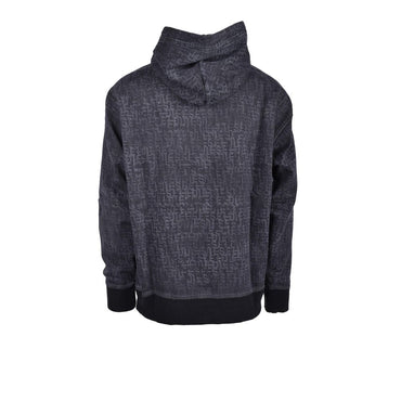 Diesel Gray Cotton Hoodie