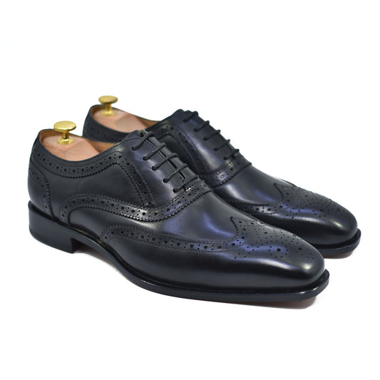 Lincoln - Black Wingtip Dress shoe-0