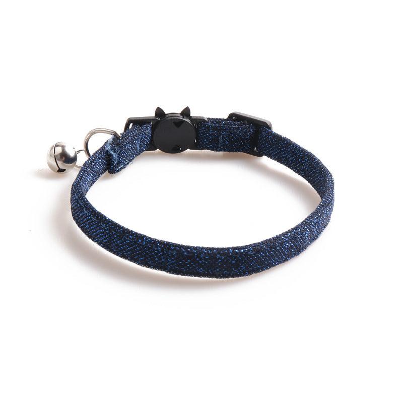 Stylish Cloth Cat Collar - Vibrant And Durable!
