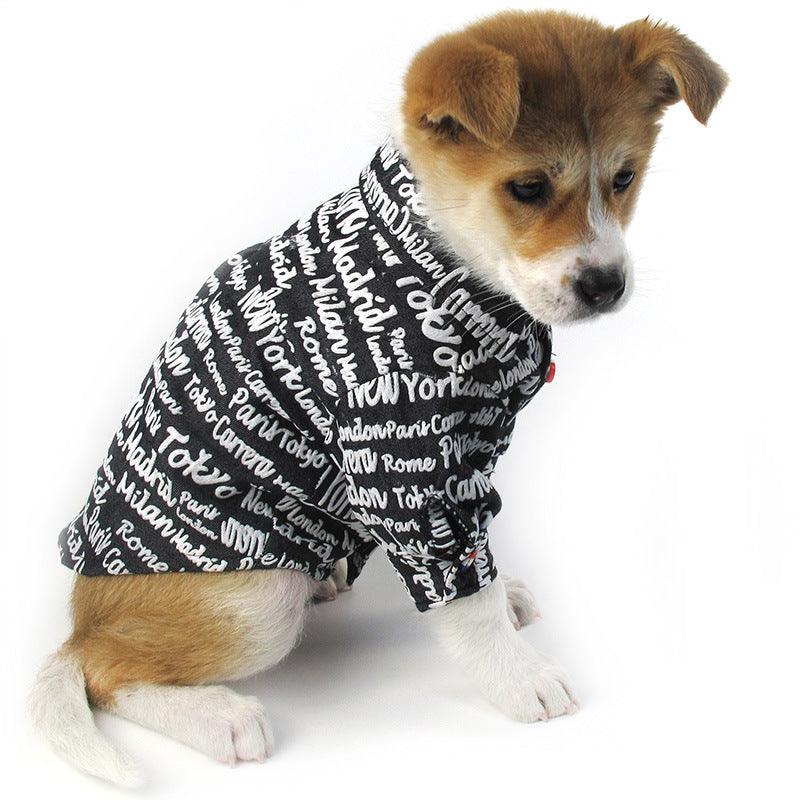 Stylish Denim Pet Shirt: Fashionable Jeans For Your Furry Friend