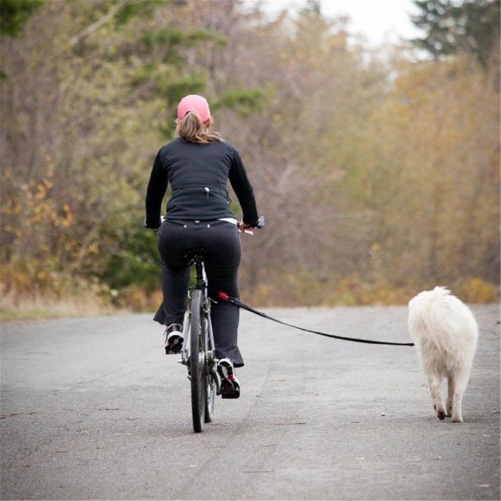 Ultimate Pet Companion: Detachable Dog Walker And Bicycle Traction Harness