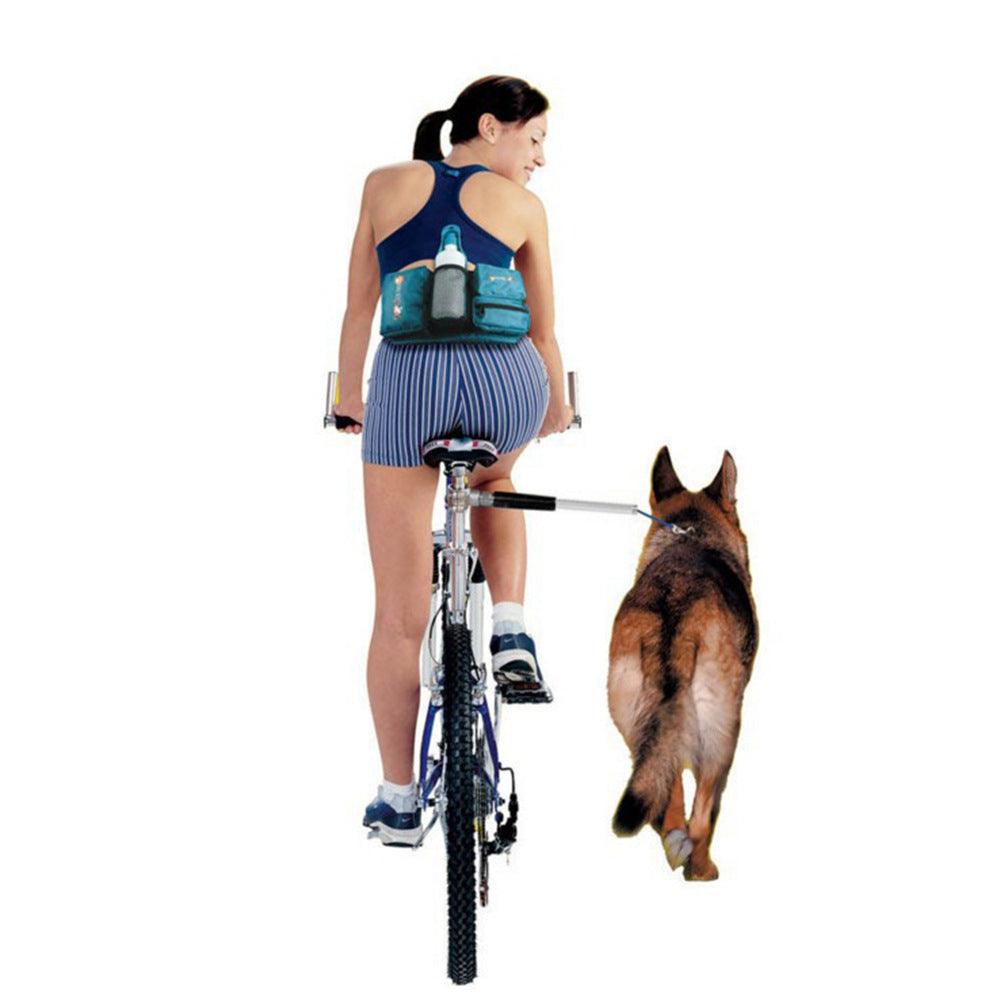 Ultimate Pet Companion: Detachable Dog Walker And Bicycle Traction Harness