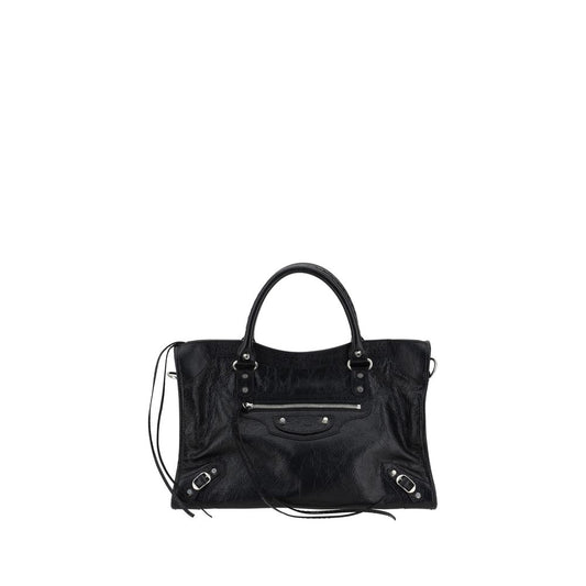 Balenciaga Black Lamb Ovis Aries Aries Shoulder Bag