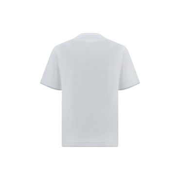 Brunello Cucinelli White Cotton T-Shirt