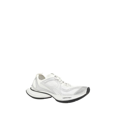 Balenciaga White Polyethylene Athletic Sneakers