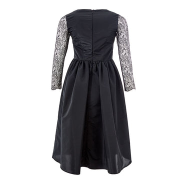 Lardini Black Polyester Cocktail Dress