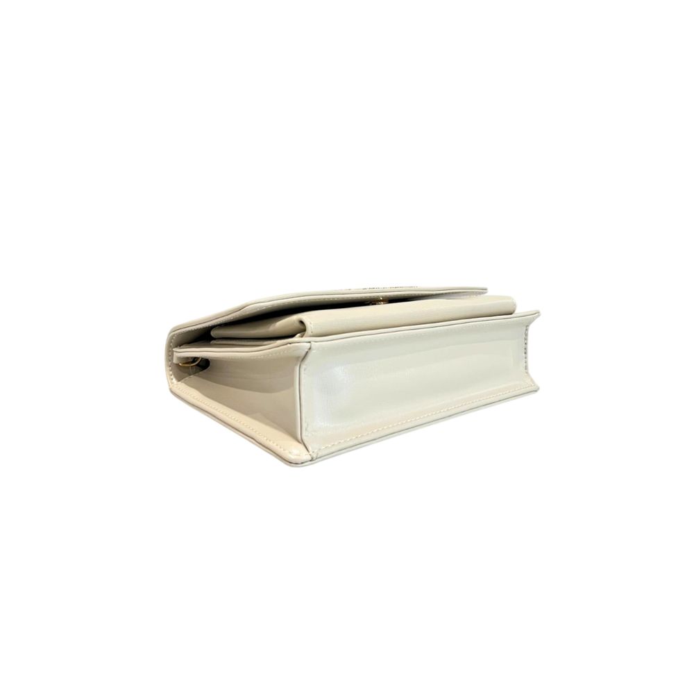 Love Moschino Beige Polyethylene Women Crossbody Bag