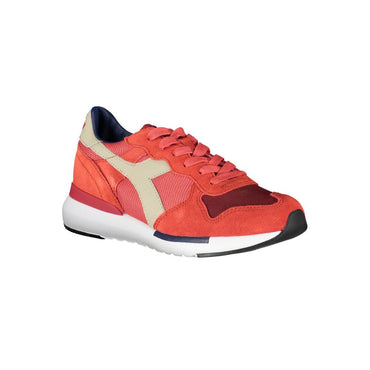 Diadora Red Fabric Sneaker