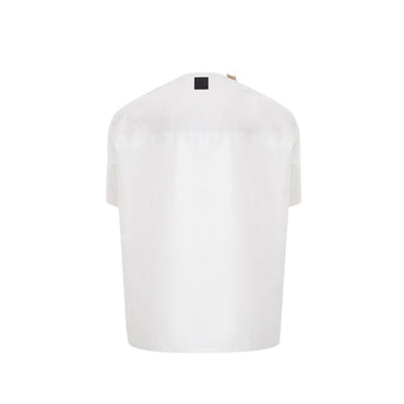Emporio Armani White Cotton T-Shirt