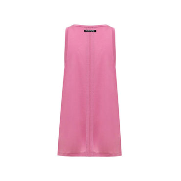 Tom Ford Pink Silk Tank Top