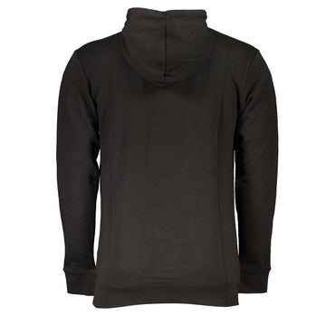Cavalli Class Black Cotton Men's Hooded Sweatshirt