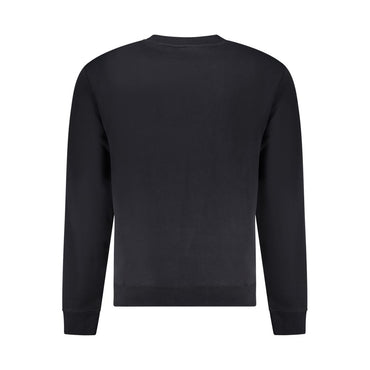 Napapijri Black Cotton Men Sweatshirt