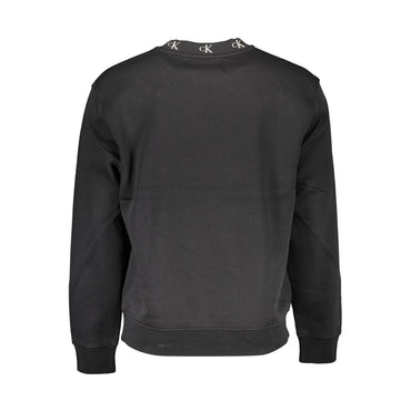Calvin Klein Black Cotton Men Sweater