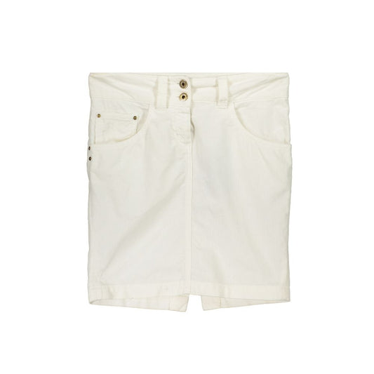 Patrizia Pepe White Cotton Women Skirt