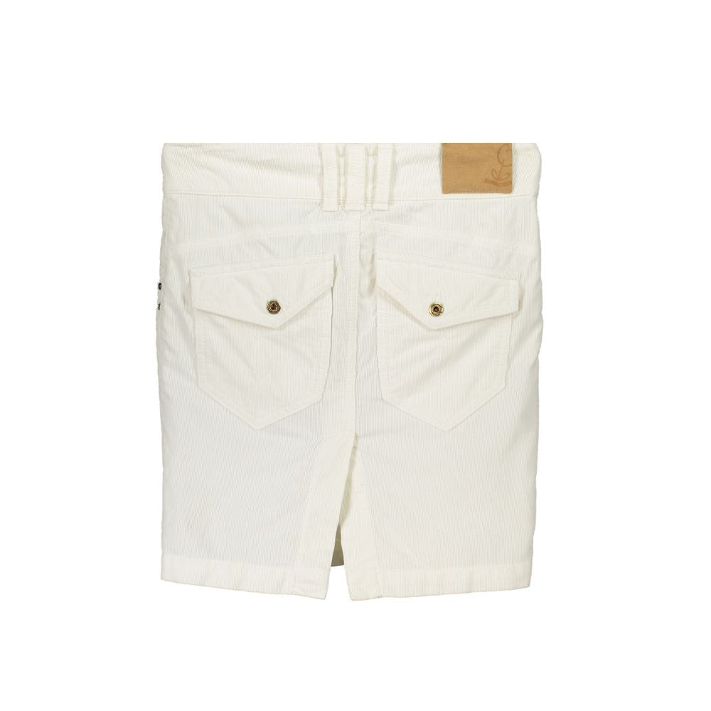 Patrizia Pepe White Cotton Women Skirt