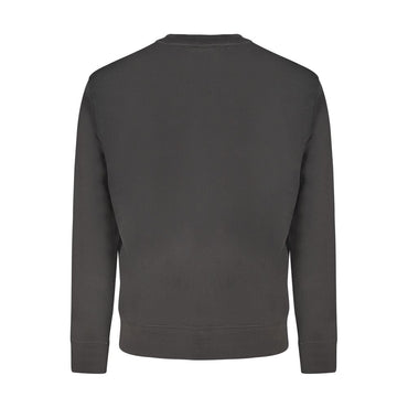 Hugo Boss Black Cotton Men Sweatshirt