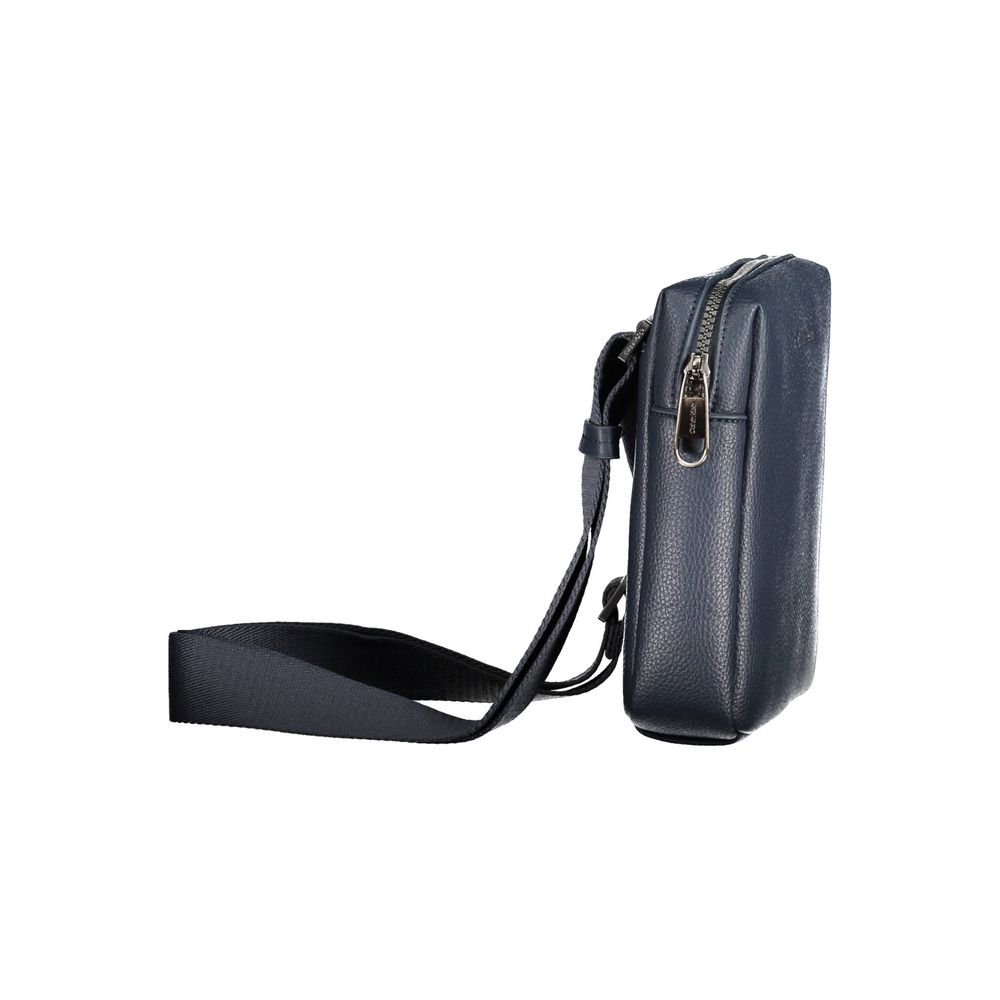 Calvin Klein Blu Poliestere Uomo Shoulder Bag
