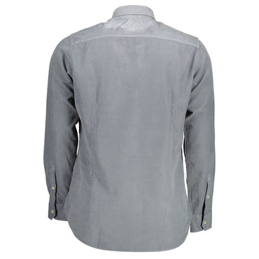 U.S. POLO ASSN. Blu Cotton Men Shirt