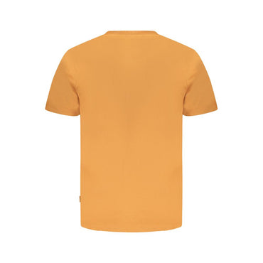 Pepe Jeans Arancione Cotton Men T-Shirt