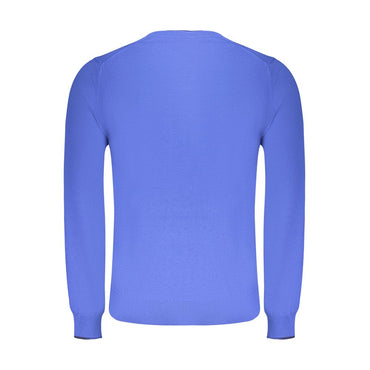 North Sails Blue Cotton Men's Sweater