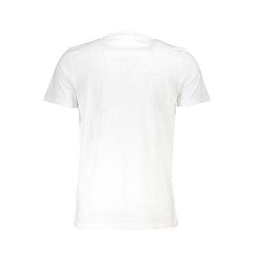 Cavalli Class White Cotton Men T-Shirt