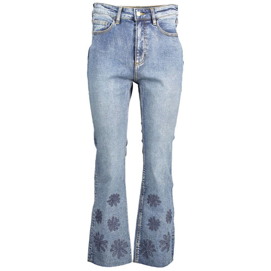 Desigual Blue Cotton Jeans Denim