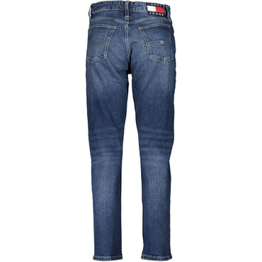 Tommy Hilfiger Blu Cotton Women Jeans Slim Ankle