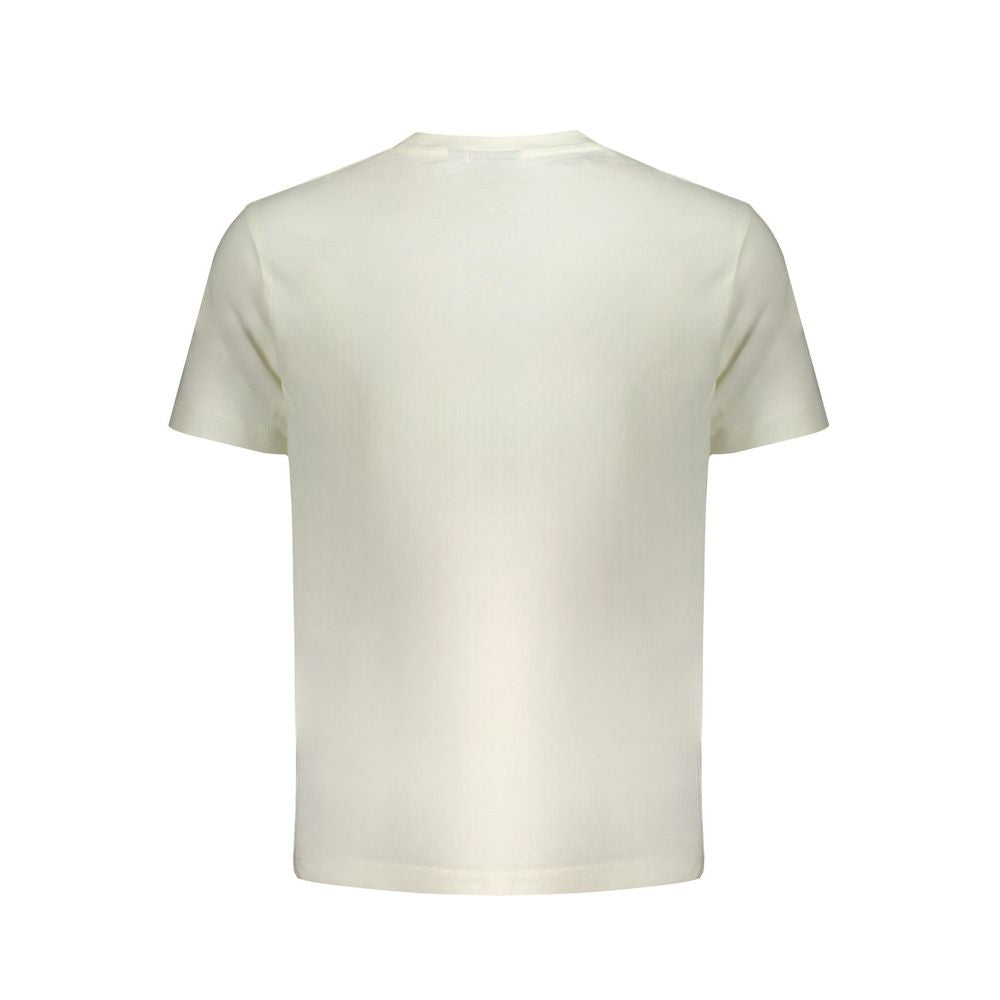Wrangler Bianco Cotton Mens T-Shirt