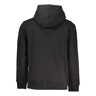 Calvin Klein Black Cotton Men's Sweater Hoodie